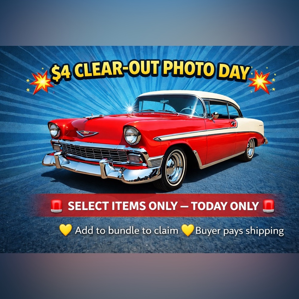 💥 $4 CLEAR-OUT PHOTO DAY 💥